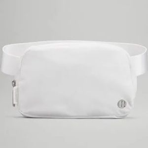 Lululemon white belt bag